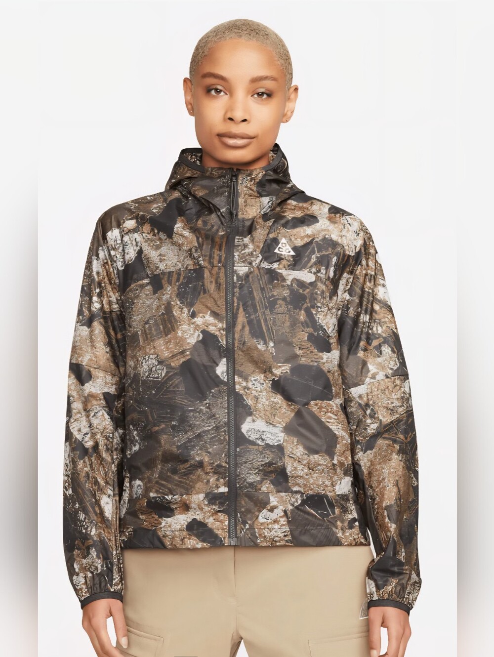 Nike ACG Windproof Lightweight Jacket 'Iron Grey White'